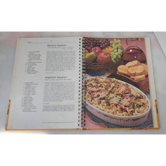 Kenmore Microwave Cooking Recipes Vintage 1981 Spiral Cookbook by Sears 1980s - Picture 12 of 16